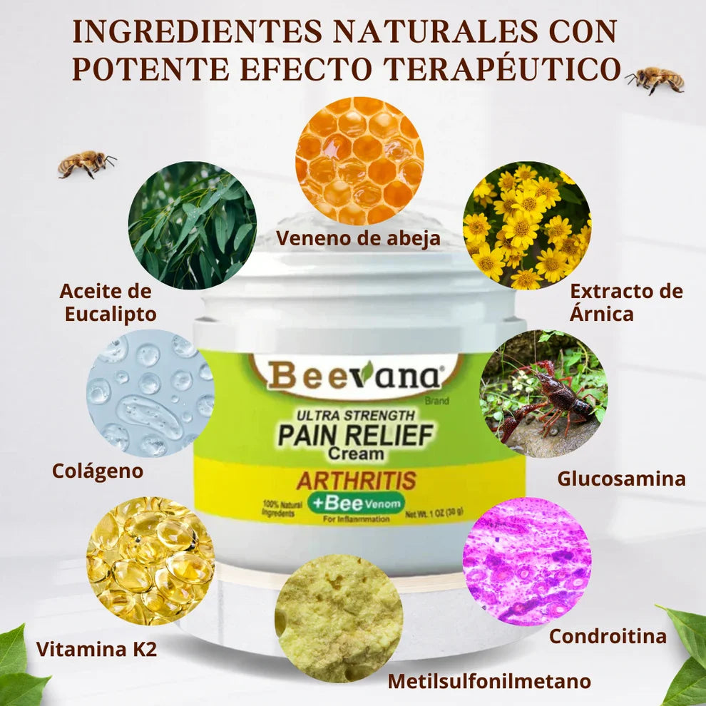 Beevana Crema Dolores y Articulaciones