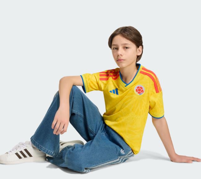 Camiseta Selección Colombia 2026 para Niños (Versión Jugador) ⚽